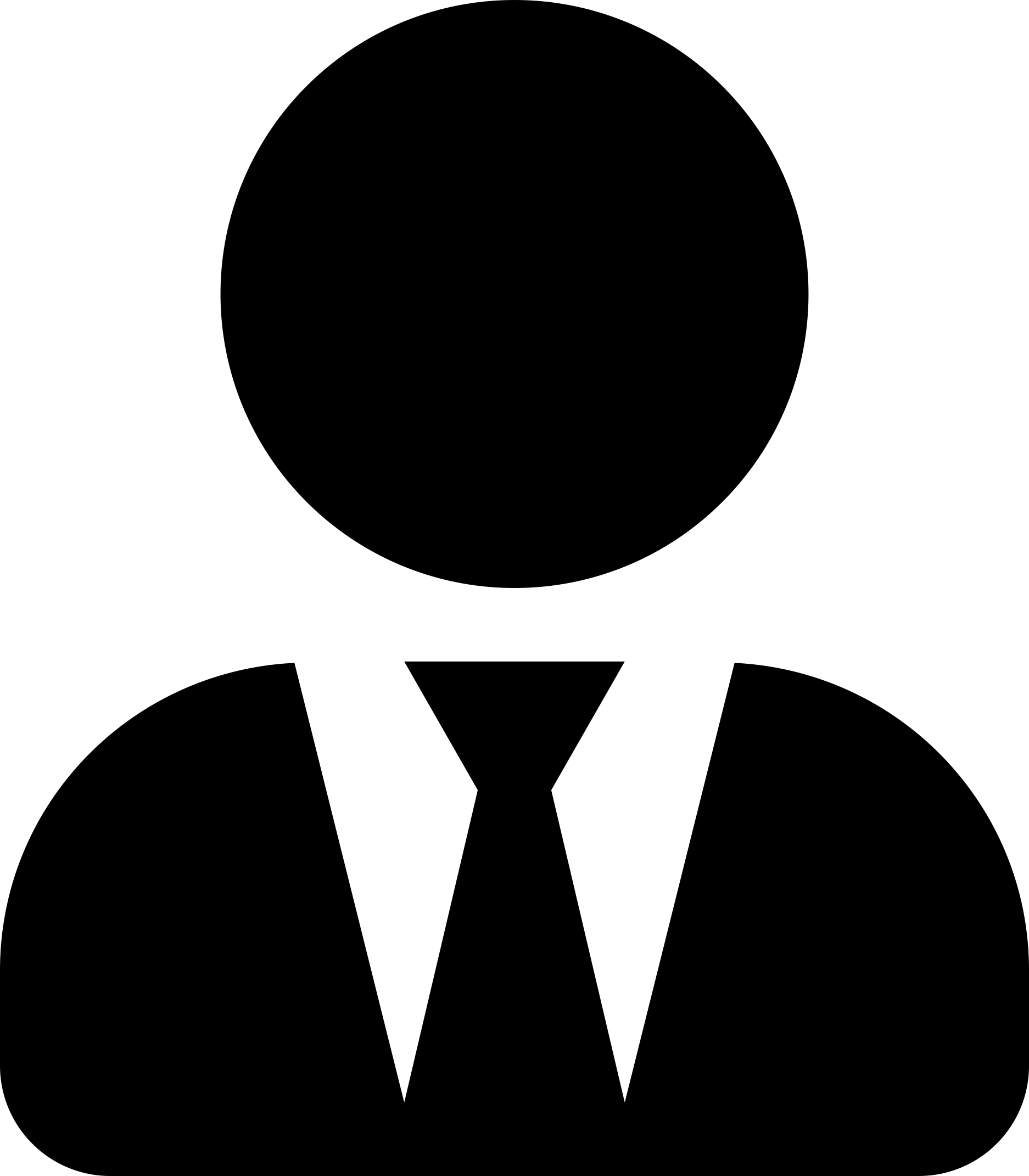 Gui User Tie Contour Svg Vector Free Vectors